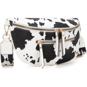 NWT Crossbody Bags, Sling Bag with Adjustable Strap Cow